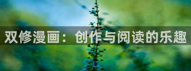 软件漫画之家：双修漫画：创作与阅读的乐趣